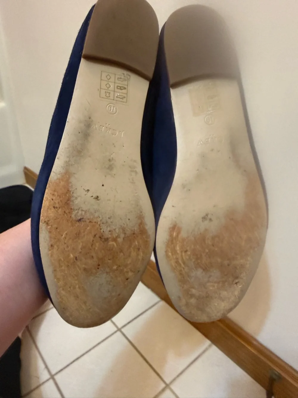 J. Crew Navy Suede Loafers